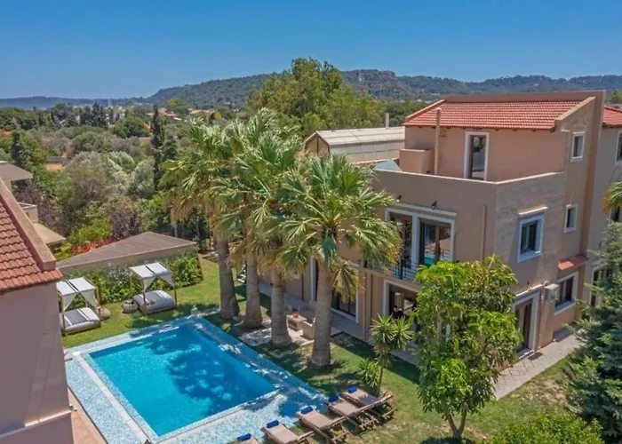 Ferienhaus Mit Privatpool Fuer 20 Personen In Ialysos, Dodekanes